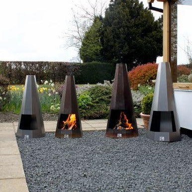 Modern Apollo Two Chiminea (Large) – Denby Dale Stoves