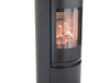 Contura 510 Style Stoves black glass top