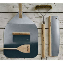 Peel, Brush, Pizza cutter, Dough Cutter, Thermometer, Gloves, Oven cover, Pizza peel