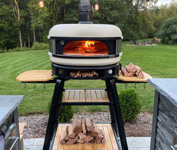 Portable Pizza oven are amazing and easy to cook anywhere be it garden, home, balconey or the roof or backyard, poolside. We have pizza of different brands like Gozney, Cimenti, DeliVita, Alfresco chef, They can be fire wood or multi fuel.