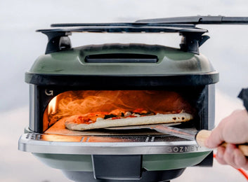 Gozney Tread  | Portable Pizza oven | Outdoor Cooking | Olive Green | Off Black