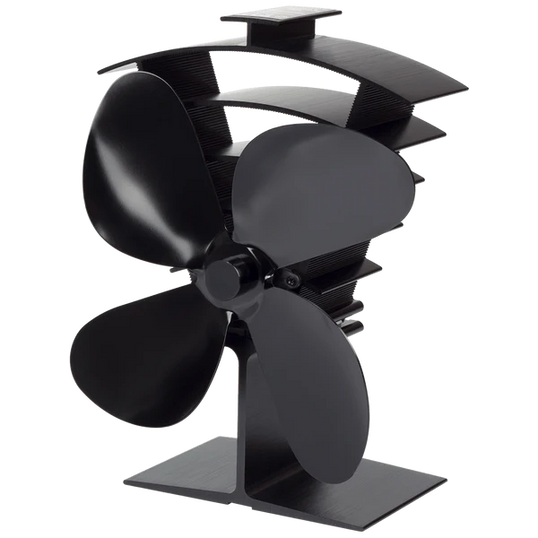 Valiant Premium 4 Stove Fan - Includes Thermometer