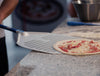 GI Metal Aluminium Rectangular Perforated Pizza Peel - Azzurra Line