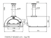 Clementi Family 60 x 60 Wood Fired Pizza Oven