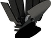 Ecofan 815 Original Mini Wood-Stove Fan - All Black at Denby Dale Stoves
