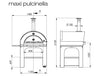 Clementi Pulcinella Wood Fired Pizza Oven