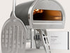 Grey Roccbox comes with oven, gas burner, gas regulator, pizza peel, bottle opener and user manual/recipe book by Gozney