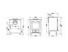 Clearview Pioneer 400 Wood Burning / Multifuel Stove
