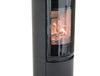 Contura 510 Style Stoves black glass top