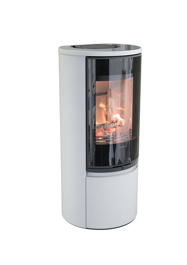 Contura 510 Style Stoves white glass top