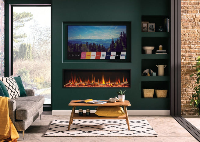 Gazco eStudio 135R Inset LED Electric Fire