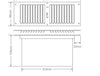 Floor Ventilator - Chrome