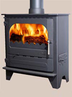 Dunsley Highlander 5  Enviro-burn Stove at denby dale stoves