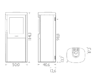 HWAM 4540 Stove