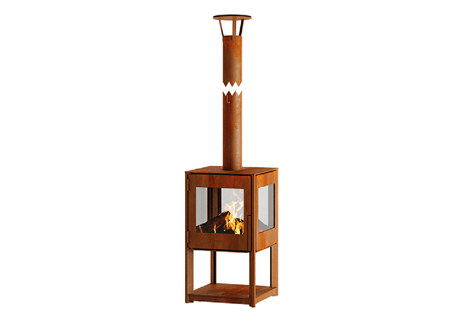 Cubis Outdoor Wood Burning Stove hwam outdoor