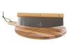 Mezzaluna Pizza Cutter by Alfresco Chef