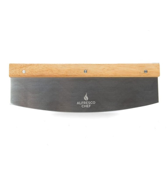 Mezzaluna Pizza Cutter by Alfresco Chef