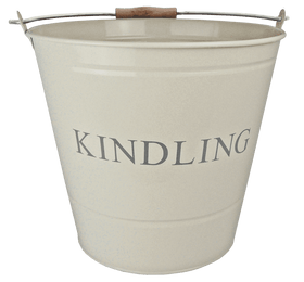 Kindling Bucket - Cream