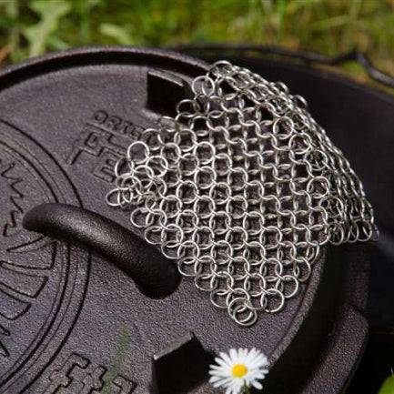 Petromax Chain Mail Cleaner for Cast Iron