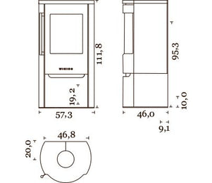Wiking Luma 4 Soapstone stove